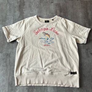 LL Bean Todd Snyder Sebago Lake Sweater Shirt Mens XXL Off White